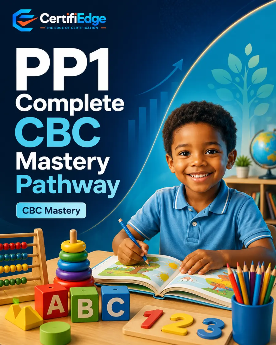 PP1 Complete CBC Mastery pathway cover for school learners.