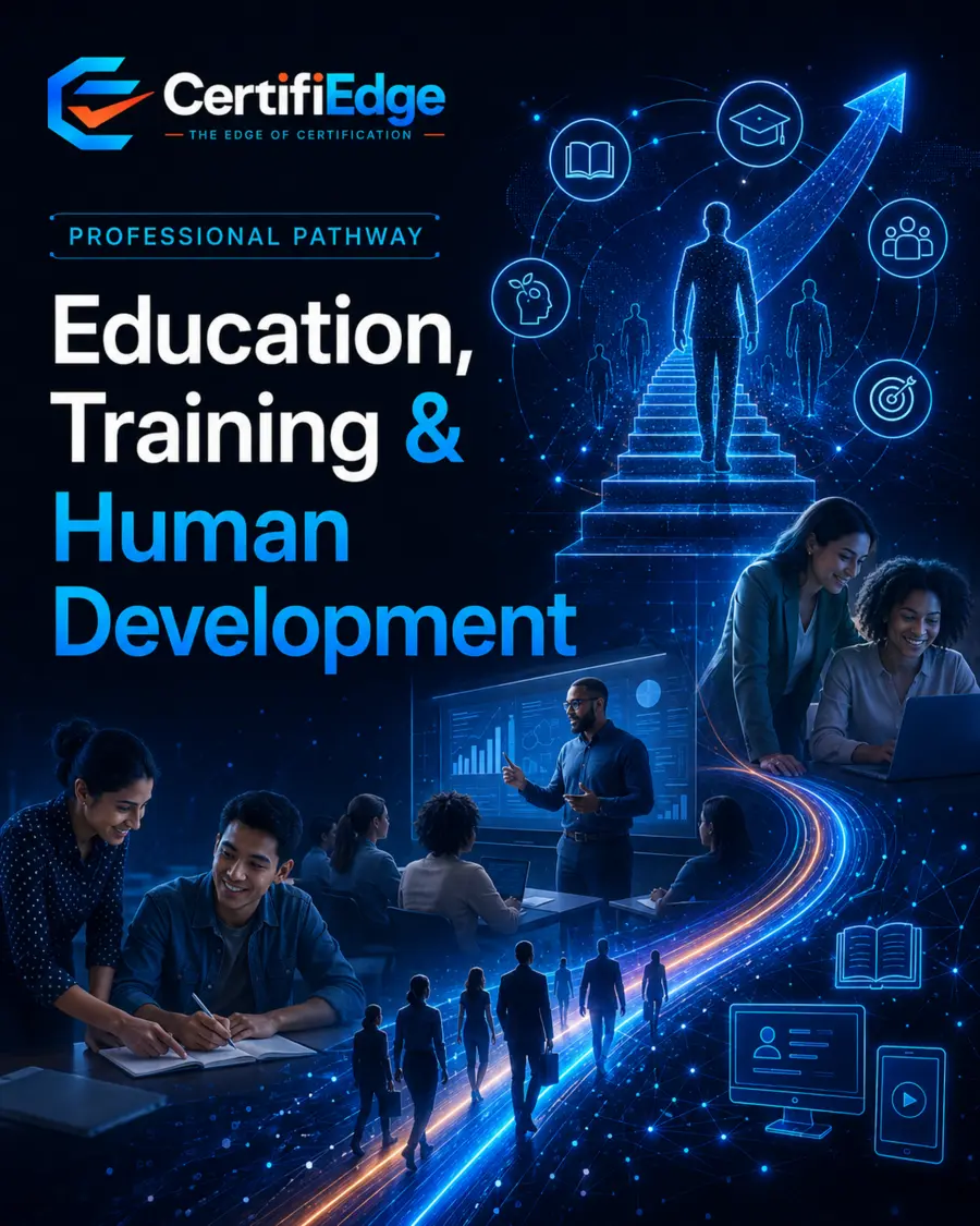 Education, Training and Human Development professional pathway cover.
