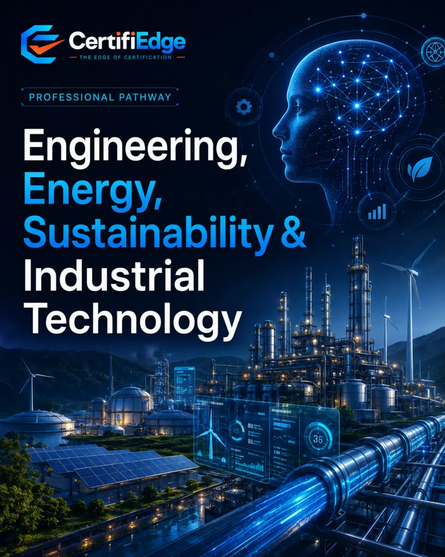 Engineering, Energy, Sustainability and Industrial Technology professional pathway cover.